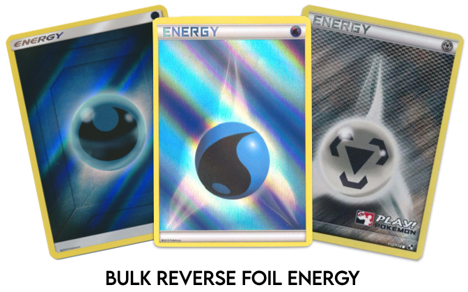 Bulk English Reverse Foil Basic Energy